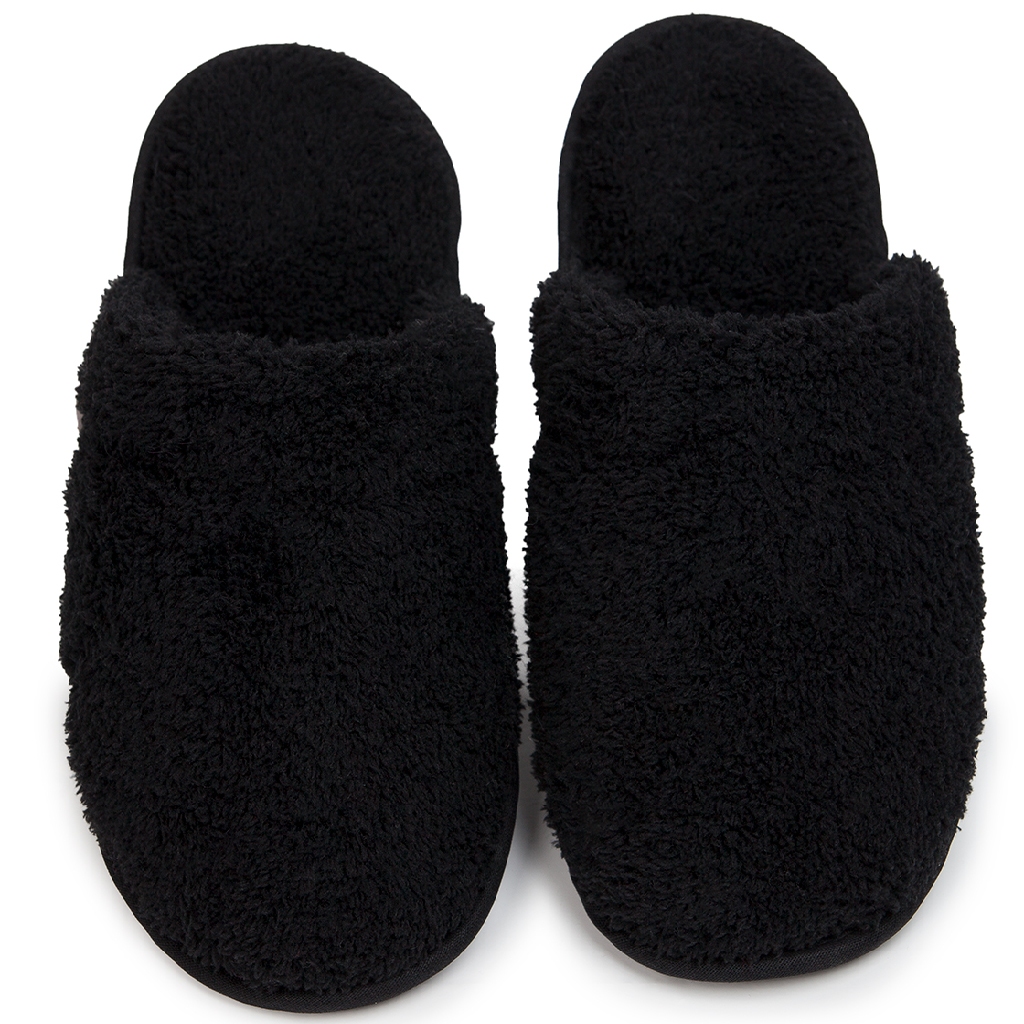 Chinelo de Quarto Feminino Pantufa Confort em Malha Polar Confortável Leve Super Macio