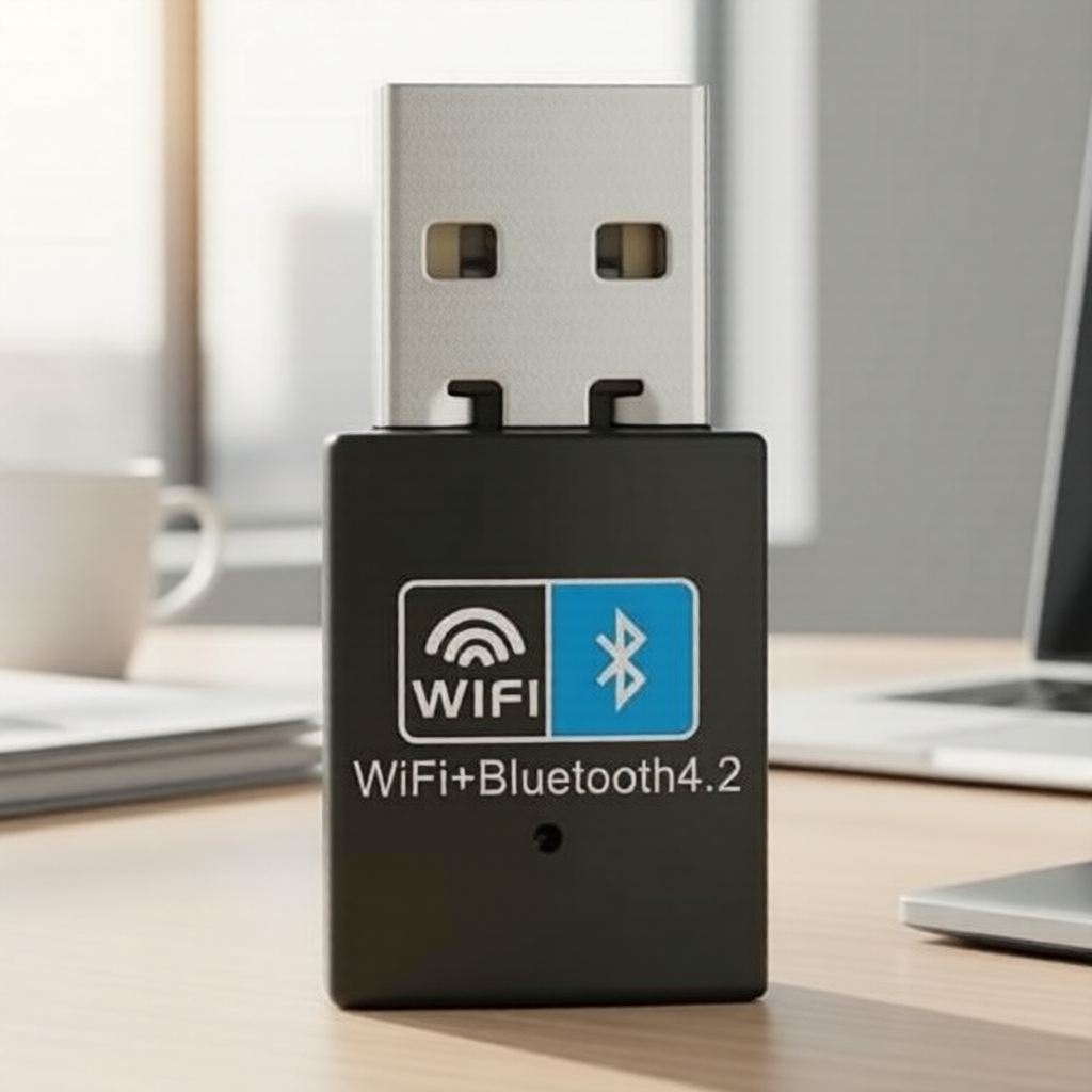 Mini Adaptador USB Wireless WiFi Dongle 150mbps BT 4.2 Rede RTL8723DU para PC Desktop Laptop