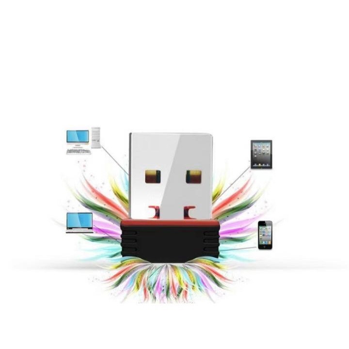 Mini Adaptador Receptor Wireless Usb 2.4ghz Wifi 950mbps