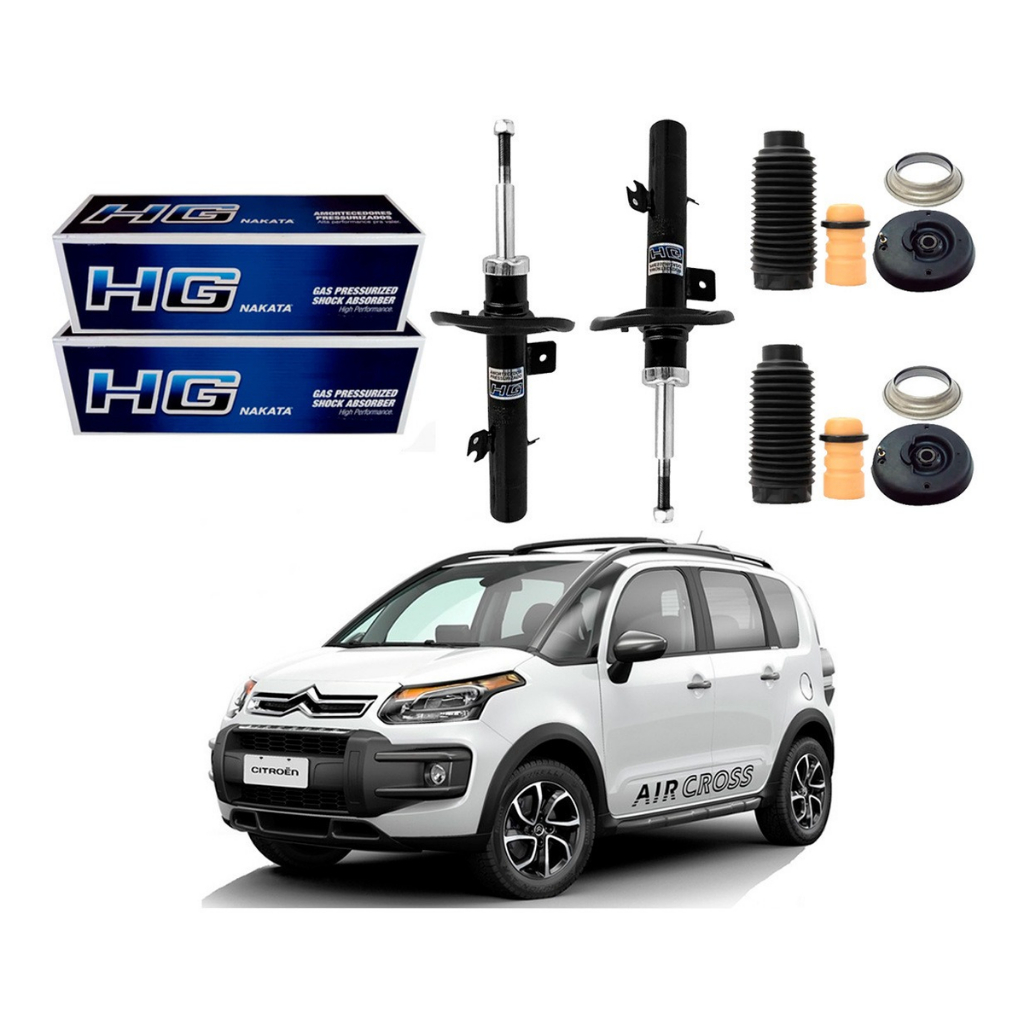 Kit Amortecedor Dianteiro Nakata, Citroën Aircross 1.6 2012