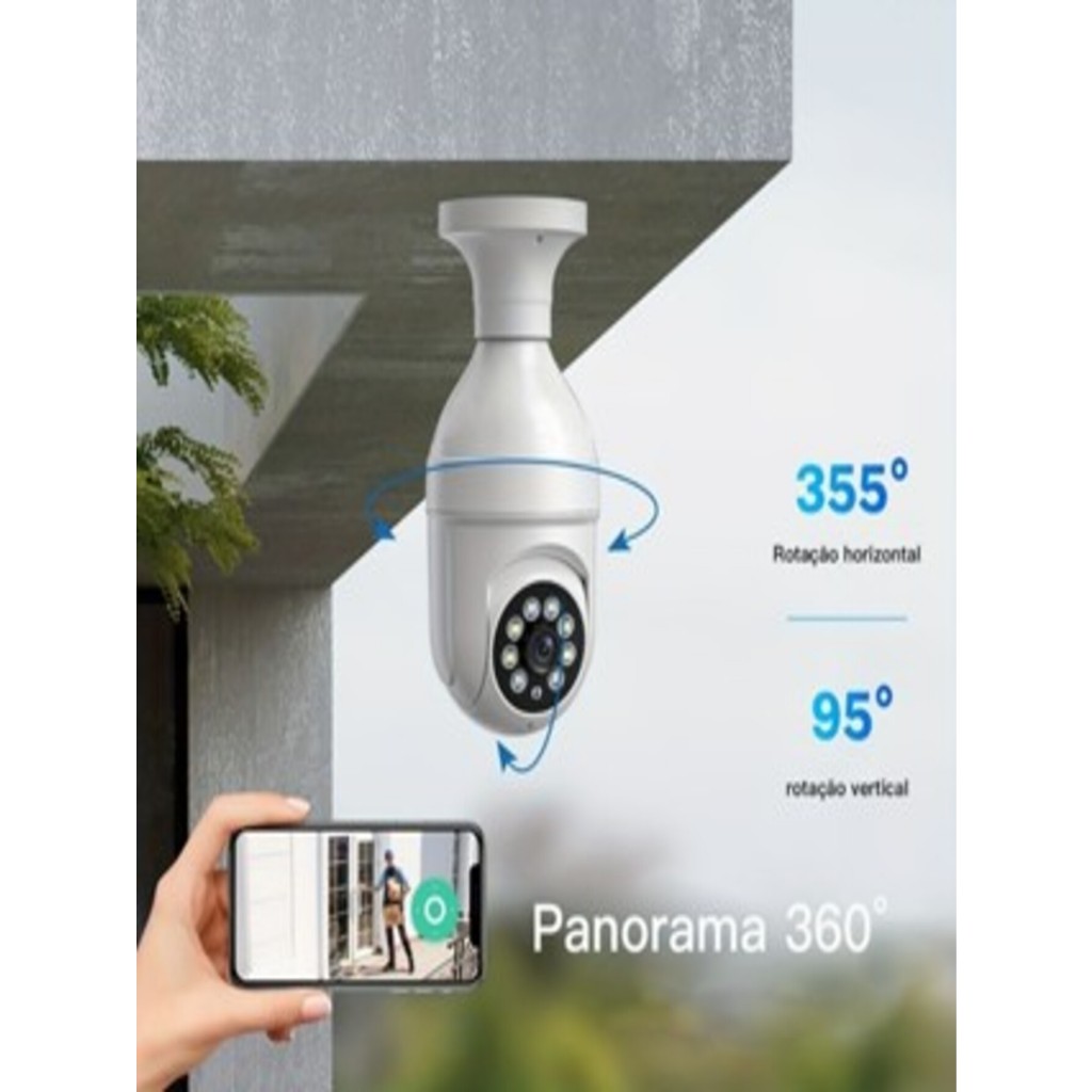 Camera IP Wifi inteligente Hd 360