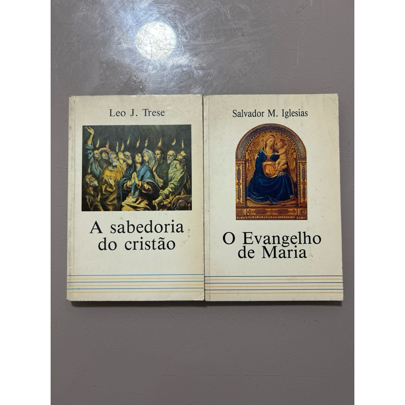 Kit 2 Livros A Sabedoria do Cristão + O Evangelho de Maria | Leo J. Trese e Carlos M. Iglesiasf