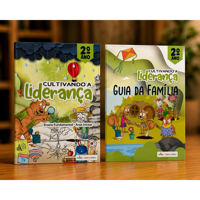 Kit Livro 2º Ano Cultivando a Liderança + Guia da Família | Ensino Fundamental | Novo