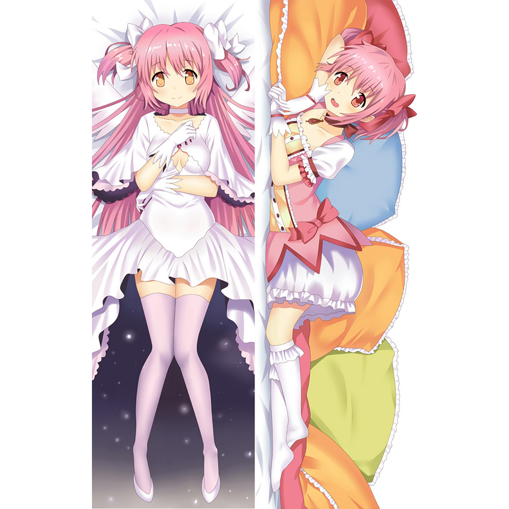 Puella Magi Madoka Magica Olho De Veado Círculo Anime Capa De Almofada Dakimakura Caso 3D Dupla Face Cama Abraçando Corp