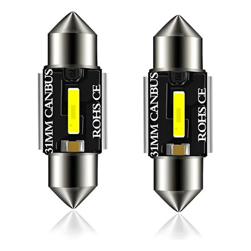 Lâmpada Led Dome Torpedo 31mm 5w 6000k Canbus 12v