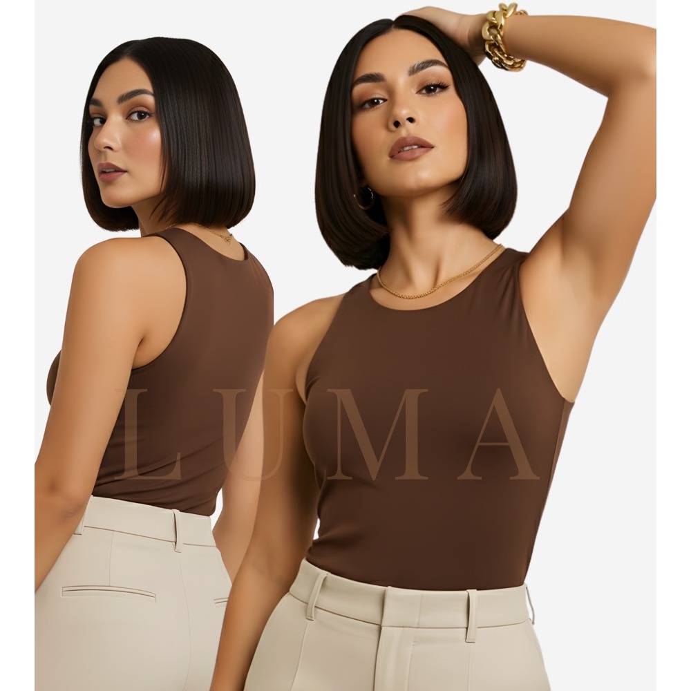 Regata Feminina Elegante Casual Basica Outono Inverno Versátil