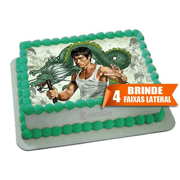 Papel arroz Bruce lee para Bolo de 4kg