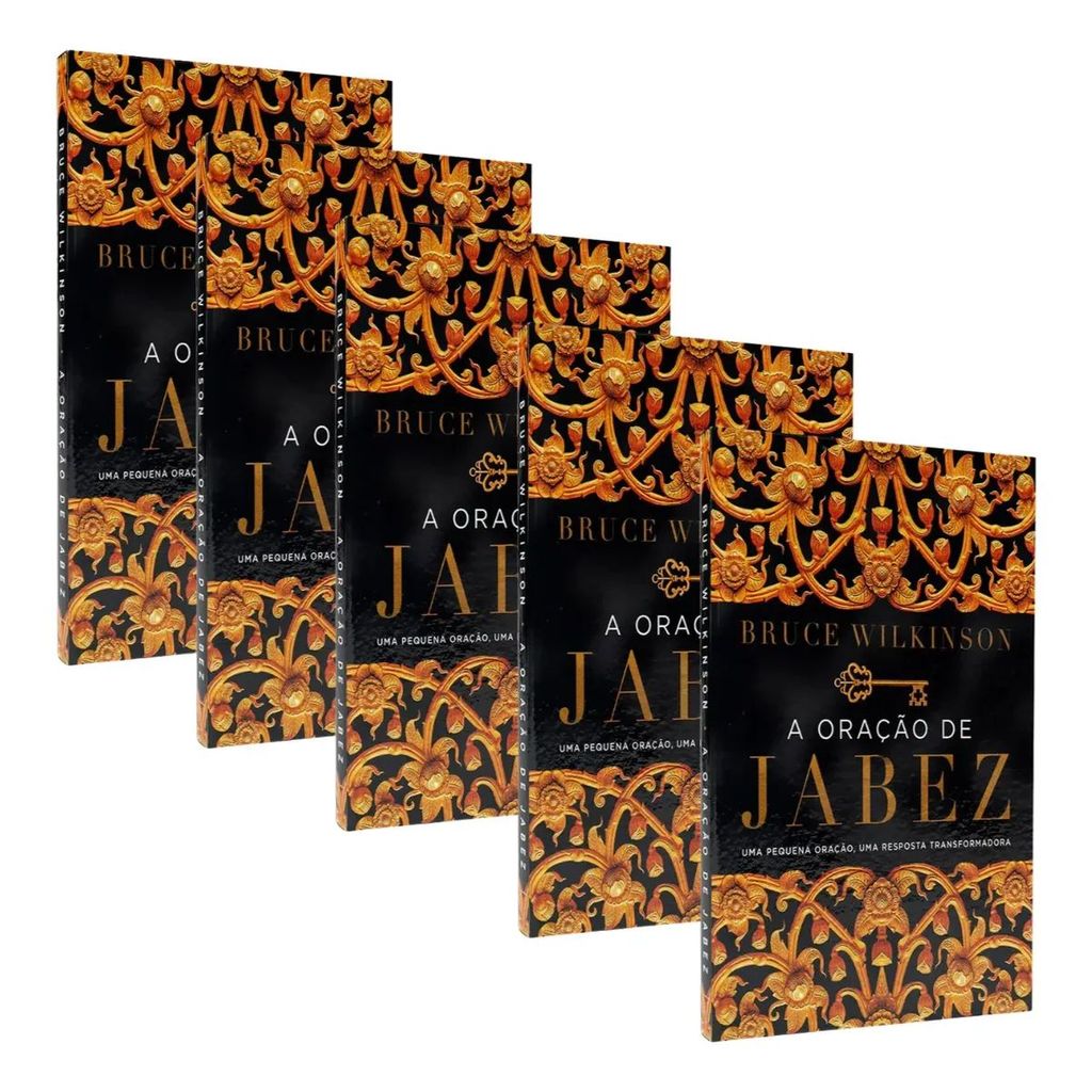 Kit 5 Livros A Oração de Jabez Bruce Wilkinson Mundo Cristão 5 Unidades