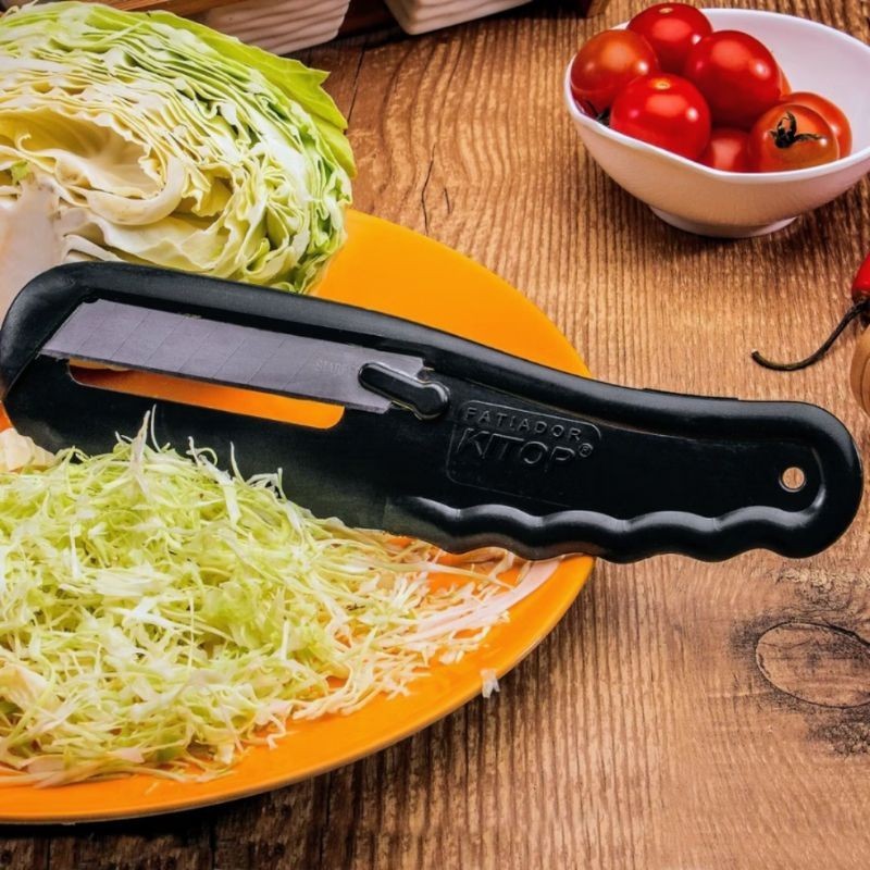 Cortador de Legumes Fatiador Descascador Utensílio de Cozinha Corta Verduras e Queijos Finos