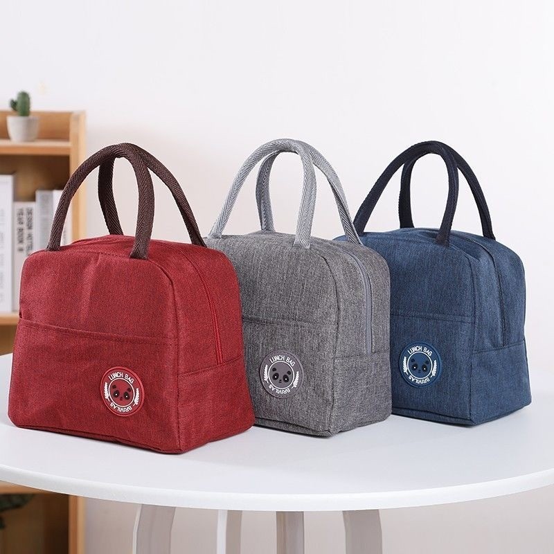 Kit 1,2 Bolsa Térmica para Marmita Portátil 6L Resistente Viagem Trabalho Escola Infantil Adulto