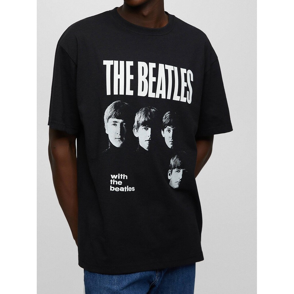 Music.Soul Camiseta The Beatles Estampa Retrô Banda de Rock Algodão Puro Confortável Estilosa Atemporal Moda Feminina...