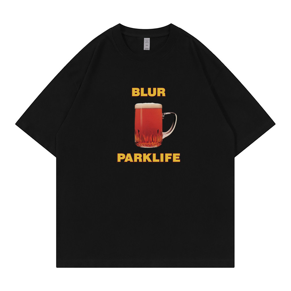 Music.Soul Camiseta Unissex Blur Oasis The Beatles Banda Rock Estampa Retrô Confortável Estilosa Casual