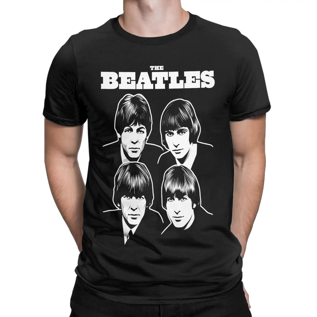 Music.Soul Camiseta Masculina The Beatles Banda Gráfica Estampa Atemporal Confortável Premium Estilosa Casual