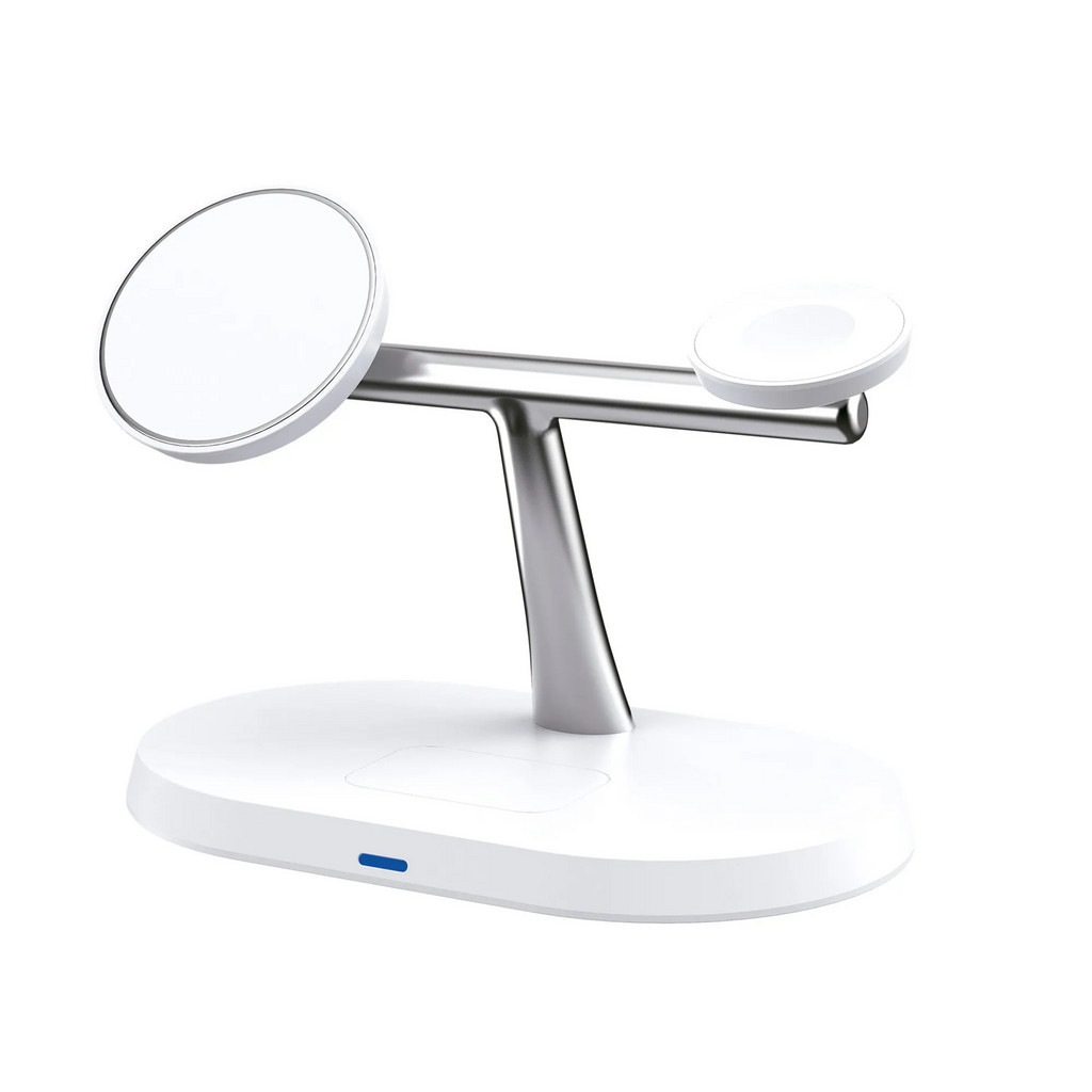 CARREGADOR OEX WIRELESS 3 EM 1 BRANCO CW105