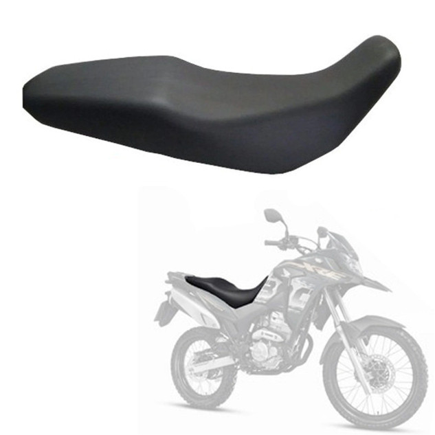 Capa De Banco Assento Moto Honda XRE 300 2009 até 2015 e 2020/2023 Preta Original Capas SEM LOGO