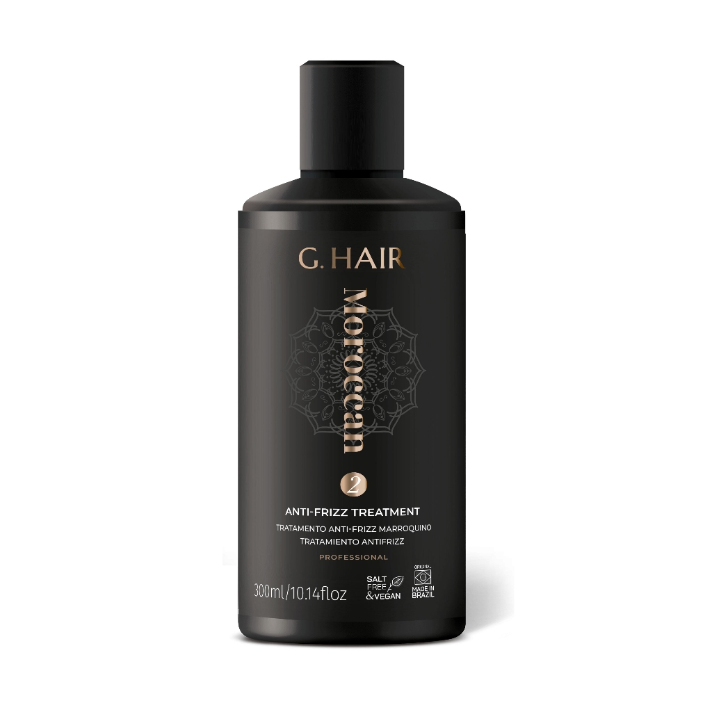Ghair Marroquina Inoar Antifrizz 300ml | Tratamento Profissional | Redução de Frizz | Vegano e Sem Sal