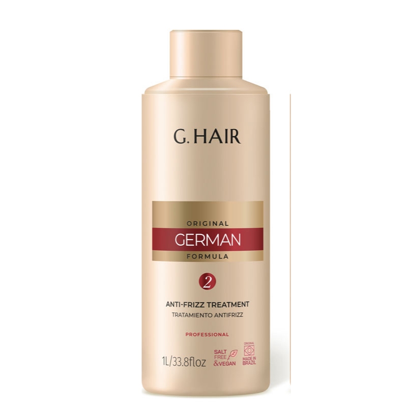 Ghair Inoar Passo 2 Tratamento Anti frizz 1L Original Alemã Profissional Vegano Sem Sal