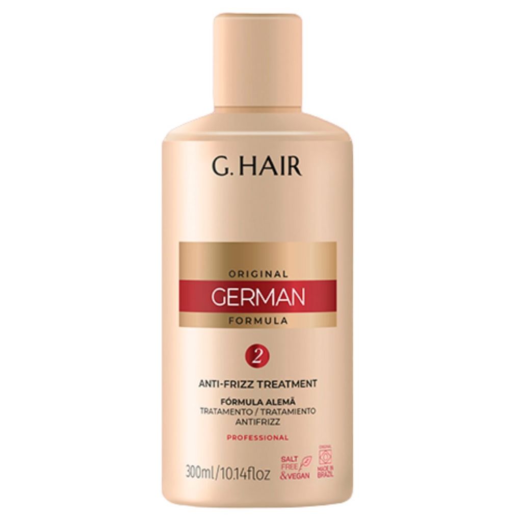 Tratamento Antifrizz Ghair Inoar Passo 2 300ml Alemã Original Vegano Sem Sal Uso Profissional