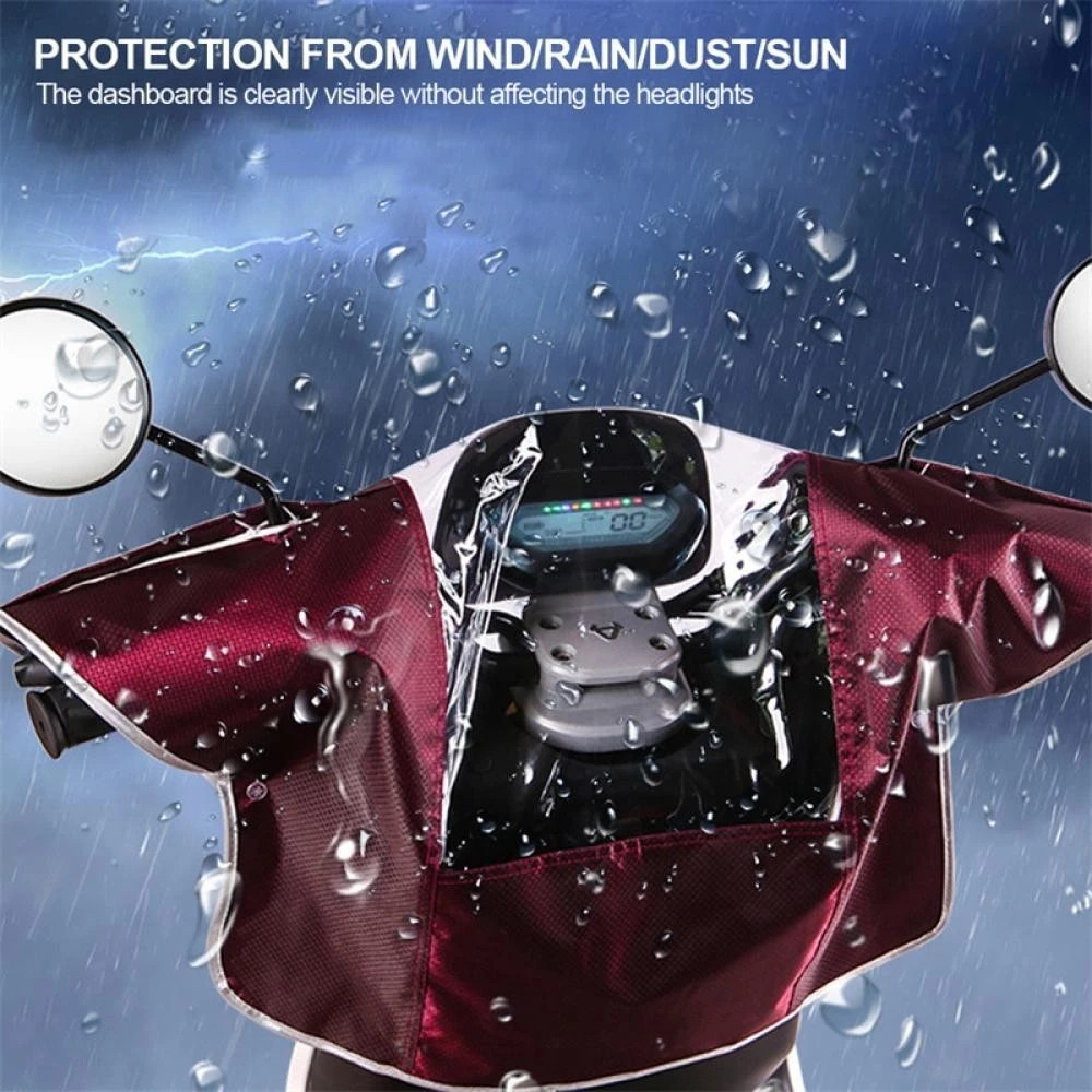 Capa Motocicleta Oxford Universal À Prova Água Antipoeira Proteção Painel Assento Premium Resistente