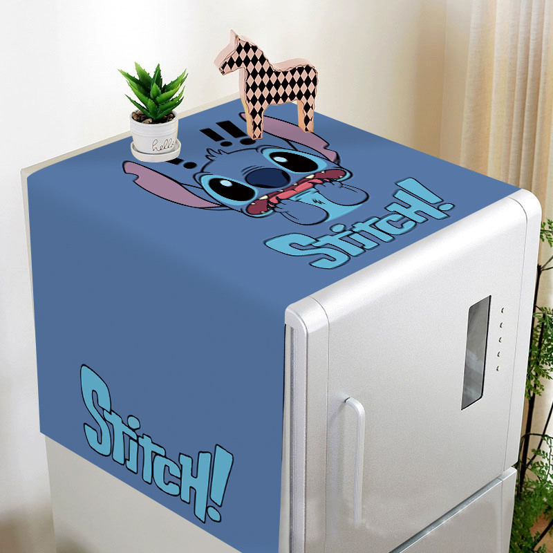94BYYHM porta dupla geladeira capa toalha única porta universal capa poeira PVC à prova dwaterproof água Oilproof univer