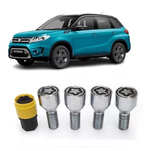 Trava Parafuso Antifurto De Rodas Suzuki S-CROSS SX4 SWIFT 05 /  VITARA 17 / 23