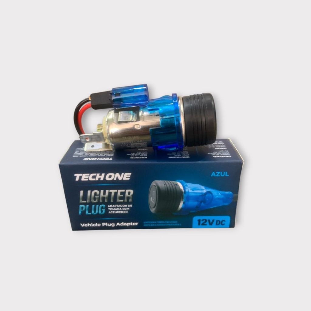 Acendedor De Cigarros Automotivo Universal 12v Techone