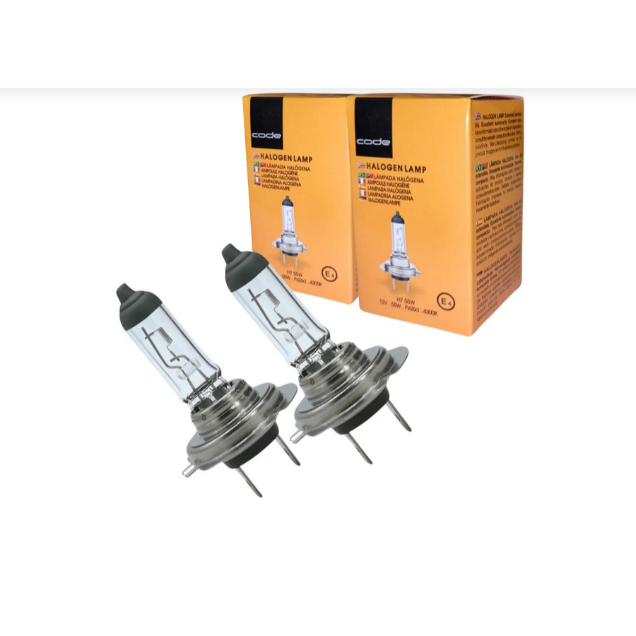 Par Lampada Halogena H7 4300k 12v 55w Techone Code