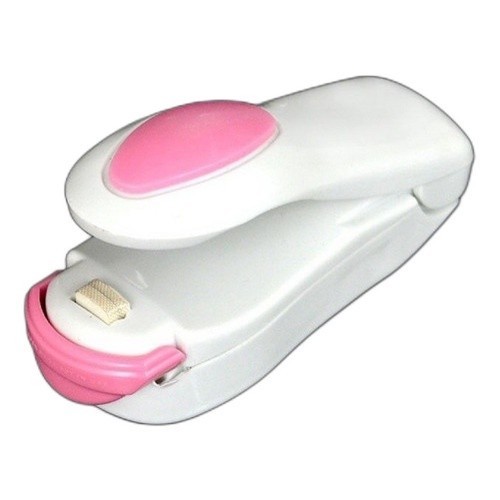 Mini Seladora Manual Plástico Portátil Lacra Pilha Ns-2376