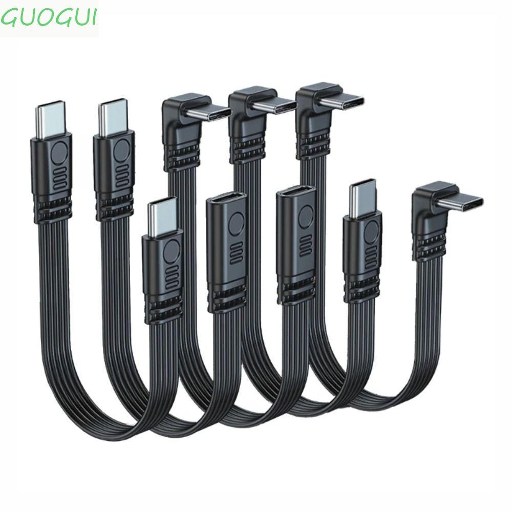 Cabo De Extensão GUOGUI USB C , Linha De Dados Estendida Tipo Para 480Mbps Macho Fêmea