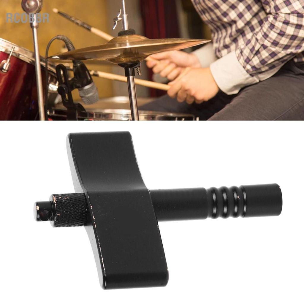 Rcobbr Chave de tambor quadrada ferramentas de reparo de chave de afinação de metal para músicos com ajuste de