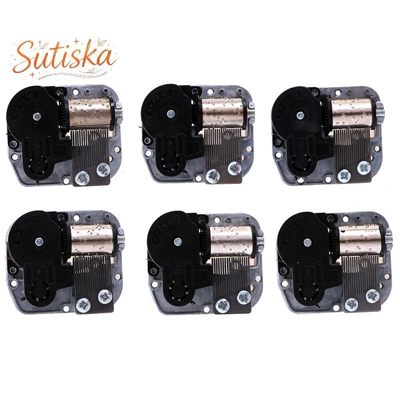 sutiska Mecânica DIY windup Caixa De Música sankyo Movimento musical + Parafusos + Chave BR