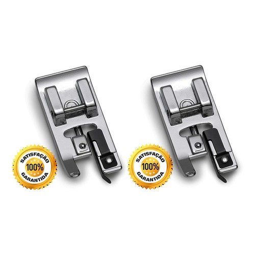 2 Sapata Calcador Ponto Overlock Acabamento Chulear Patchwor