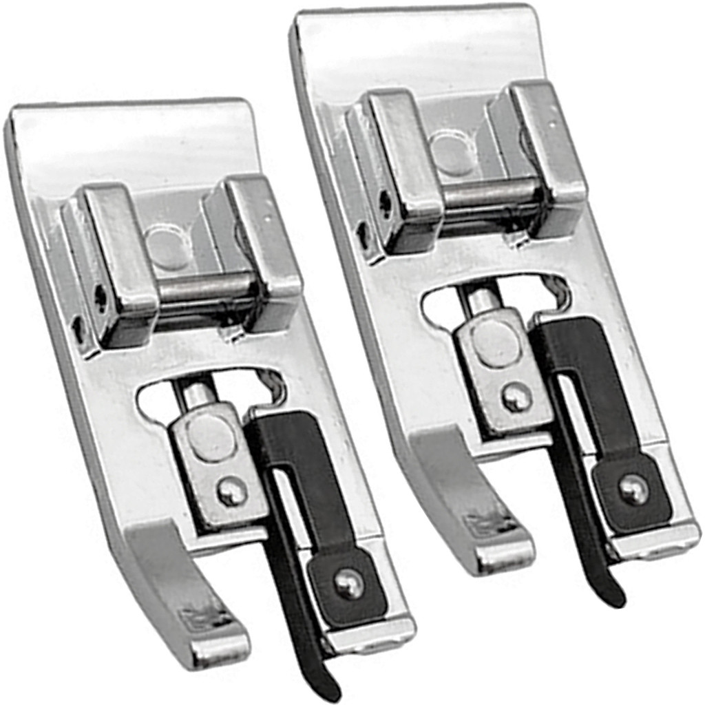 2 Sapata Calcador Ponto Overlock Acabamento Chulear Patchwor