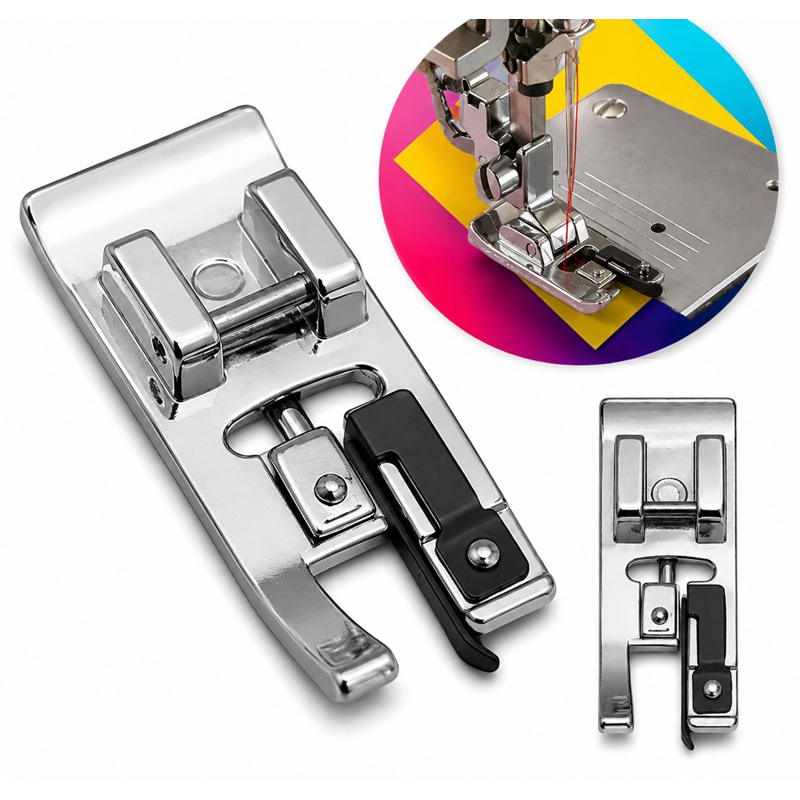 Sapata calcador ponto Overlock acabamento chulear Patchwork