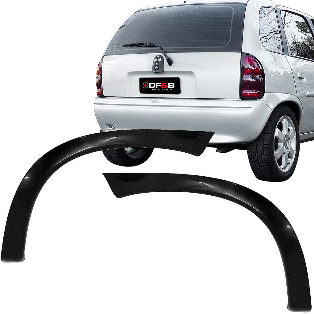 Par Moldura Paralama Traseiro Corsa Wind Hatch 94 00 01 02