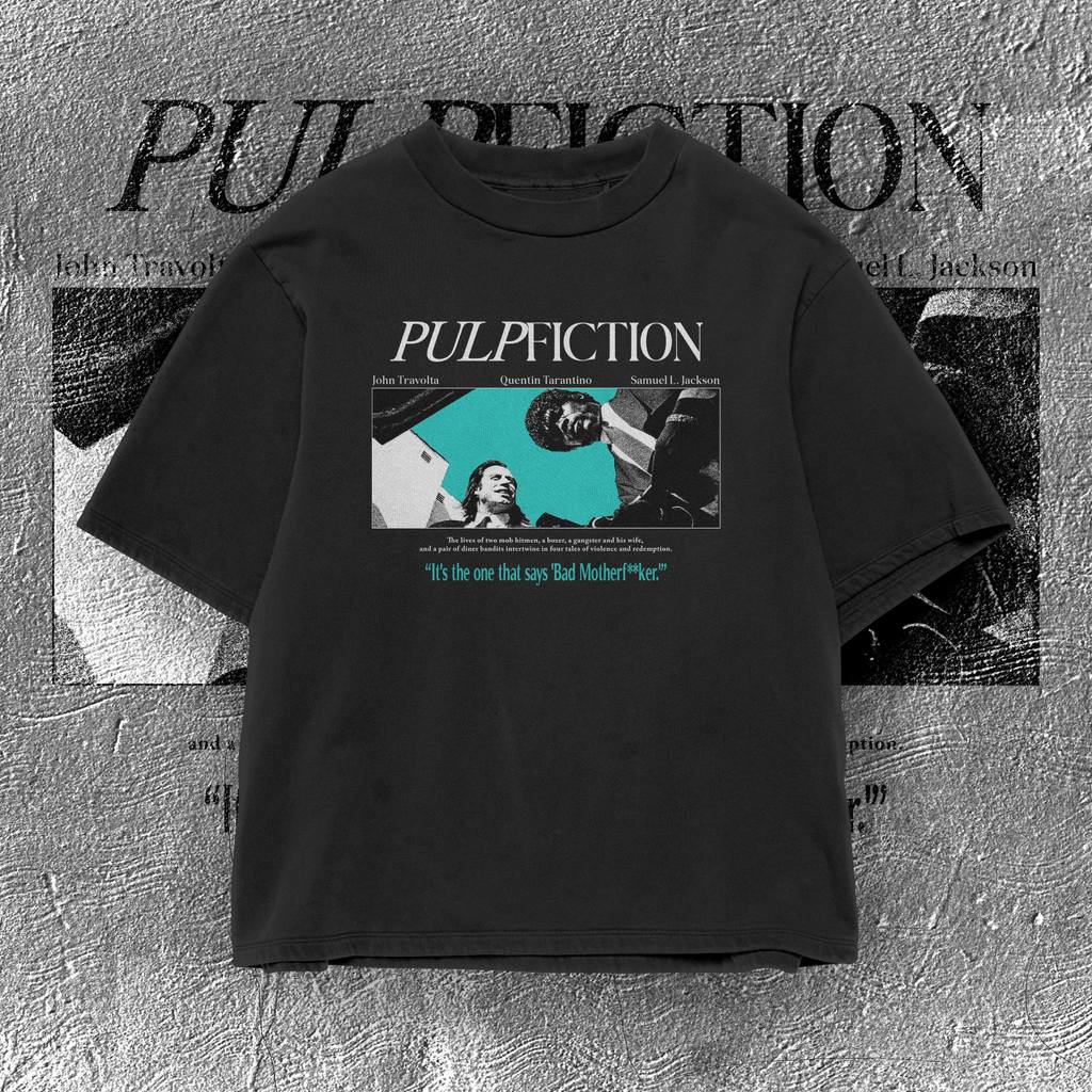Camiseta Masculina Feminina Estampa Pulp Fiction Tarantino Filme T-shirt Unissex Streetwear Envio Imediato