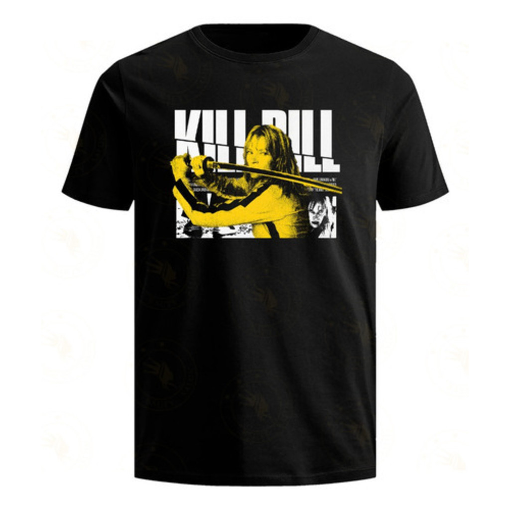Camiseta Kill Bill Quentin Tarantino Série de Filmes Estampa Unissex Algodão