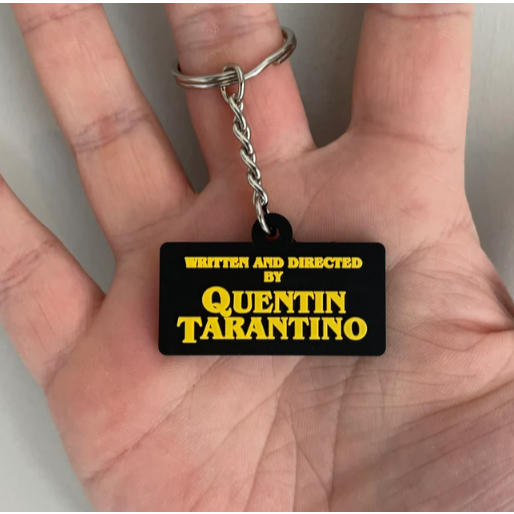 Chaveiro Diretor Cinema Tarantino Filmes Clássico em 3d