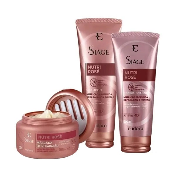 Linha Eudora Nutri Rosé Siàge Unidade