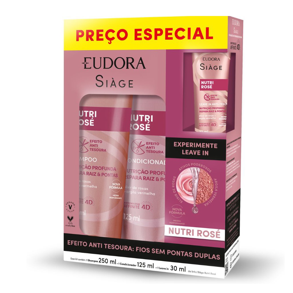 Promopack Eudora Siage Nutri Rose