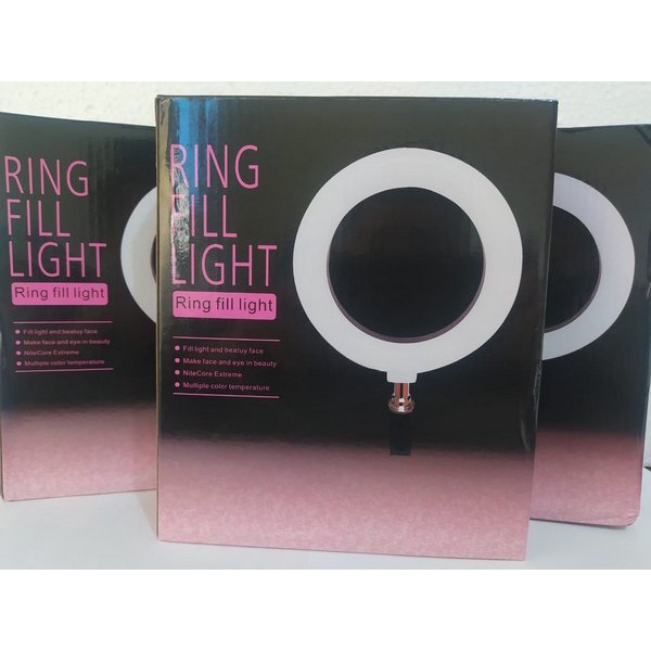 Ring Light Led Mesa Iluminador Pequena Tripé 6 Polegada 16cm