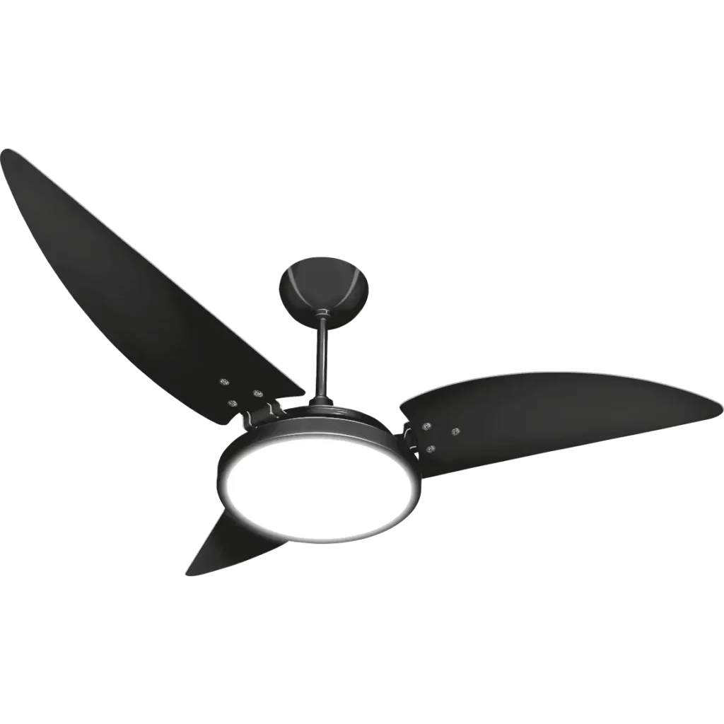 VENTEX VENTILADOR TETO MARAGOGI BF 6500K 127V PRETO/PRETO