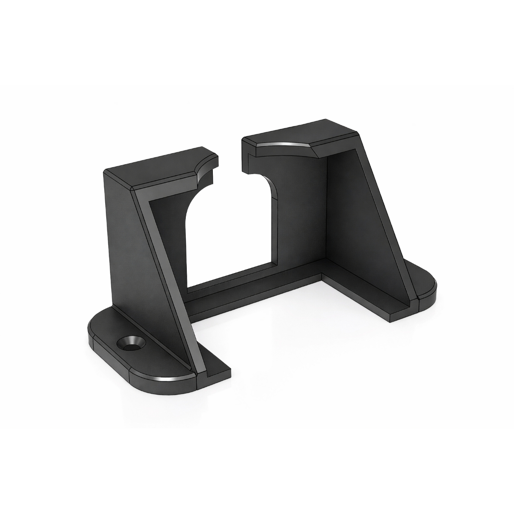 Suporte para Régua de Energia | Organizador de Cabos | Impressão 3D