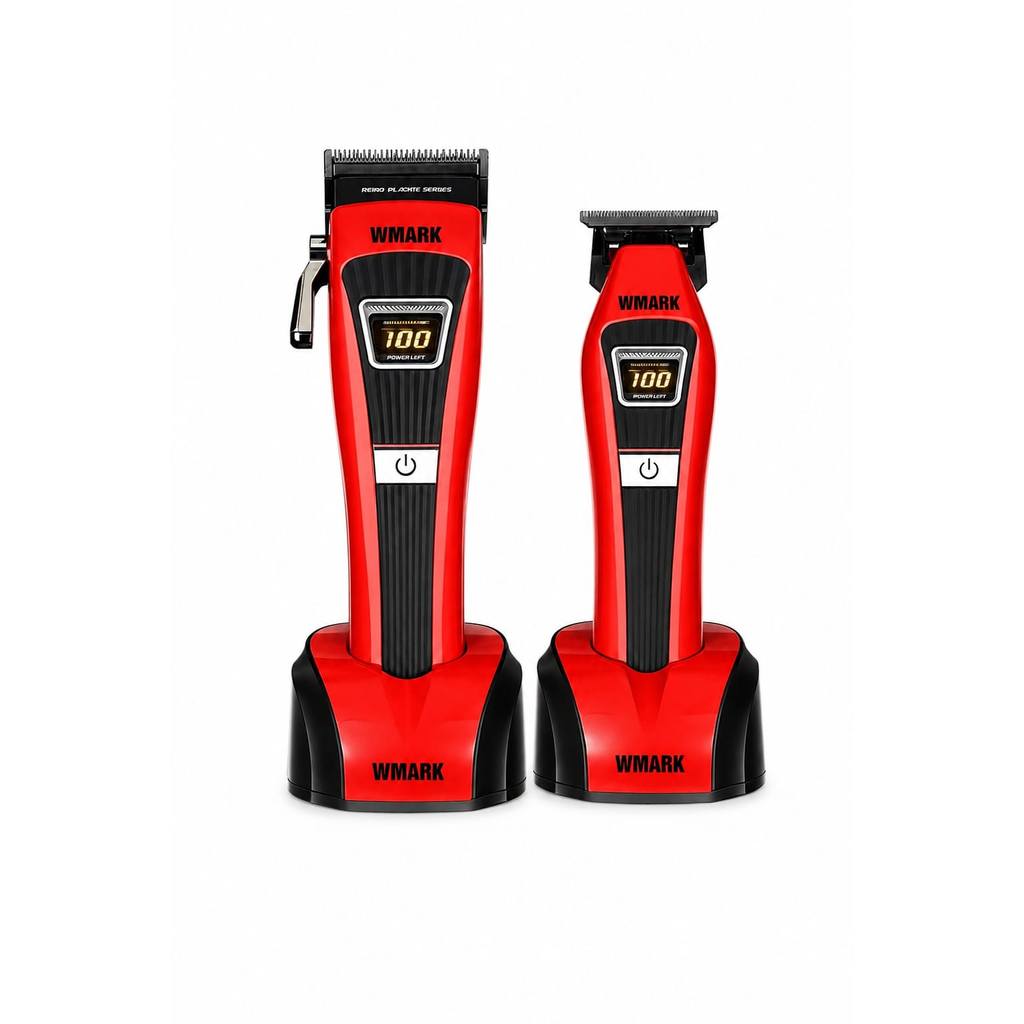 Maquinas de Cabelo Corte NGV1 e Acabamento NGVT1 Wmark Rotor Externo BLDC