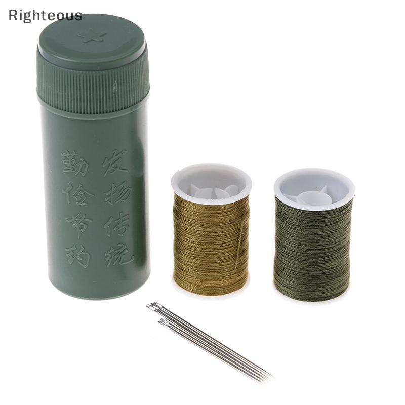 Rightrous 1 Peça mini kit De Costura De Viagem Caixa Cilíndrica Com Linhas Agulhas Artesanal Nova