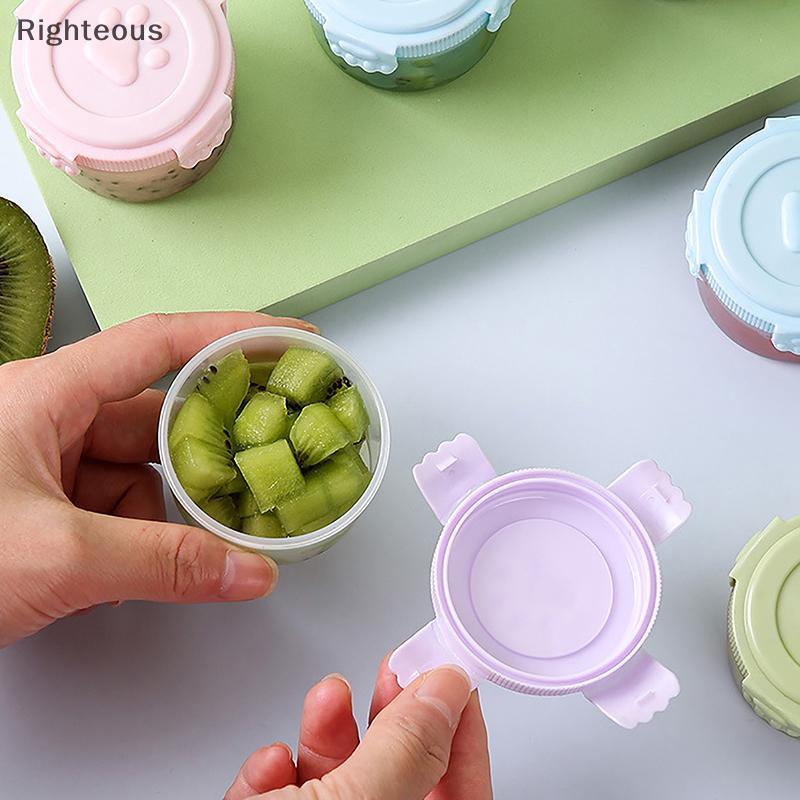 Rightrous 1 Pçs Mini Garrafa De Molho Plástico Caixa Tempero Salada Recipientes Para Churrasco Ao Ar Livre Bento Lanchei