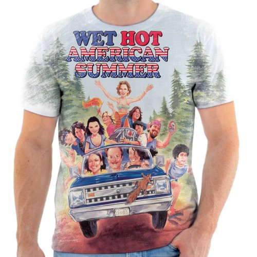 Camisa Camiseta, Wet Hot American Summer