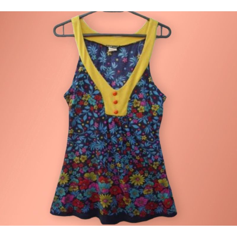 [Brechó] Blusa floral boho cottagecore Wet Seal