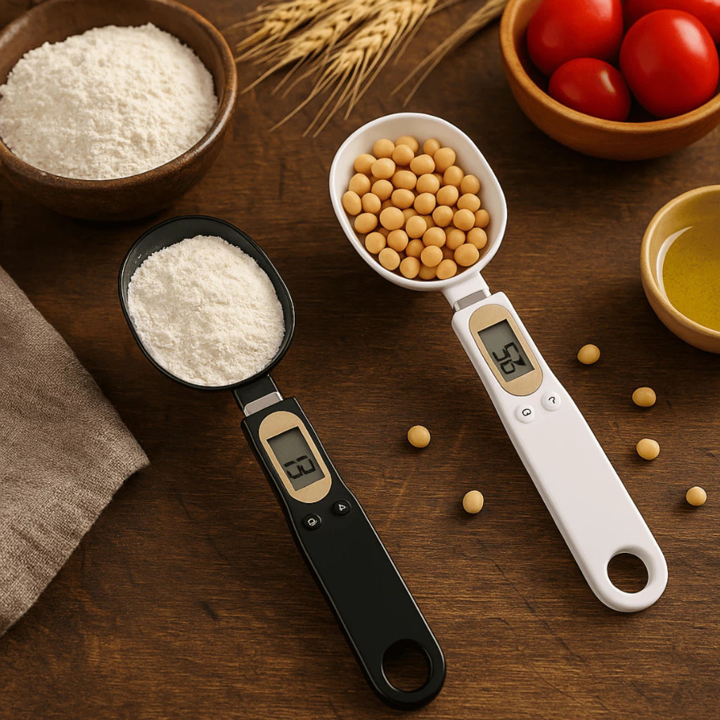 Colher Medidora Digital Balança Peso Dosador Dieta Fitness  Peso Gramas Grãos Precisão Forte