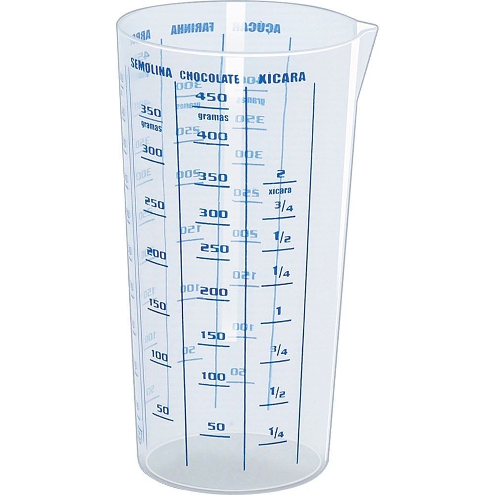 Copo Medidor Graduado Plastico 500 Ml Receitas